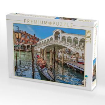 Produktbild: CALVENDO Puzzle Venedig | 1000 Teile Lege-Gr&ouml;&szlig;e 64x48cm Foto-Puzzle f&uuml;r gl&uuml;ckliche Stunden