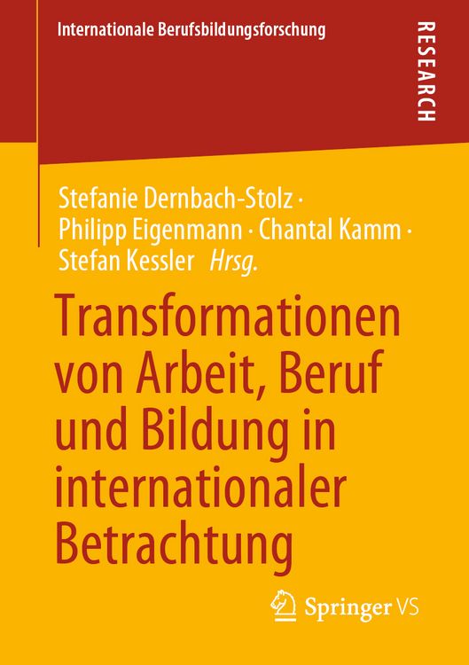 Produktbild: Transformationen von Arbeit, Beruf und Bildung in internationaler Betrachtung