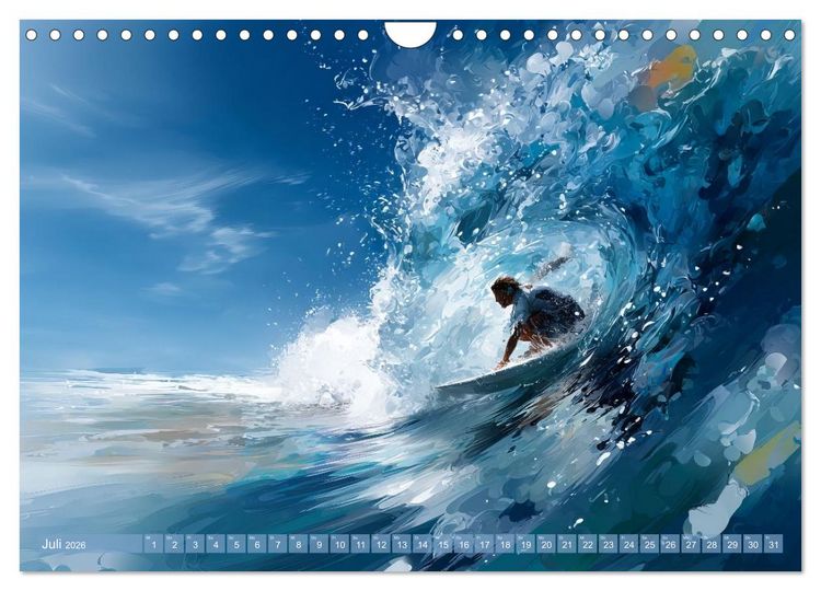 Produktbild: Gro&szlig;e Momente des Sports (Wandkalender 2026 DIN A4 quer), CALVENDO Monatskalender