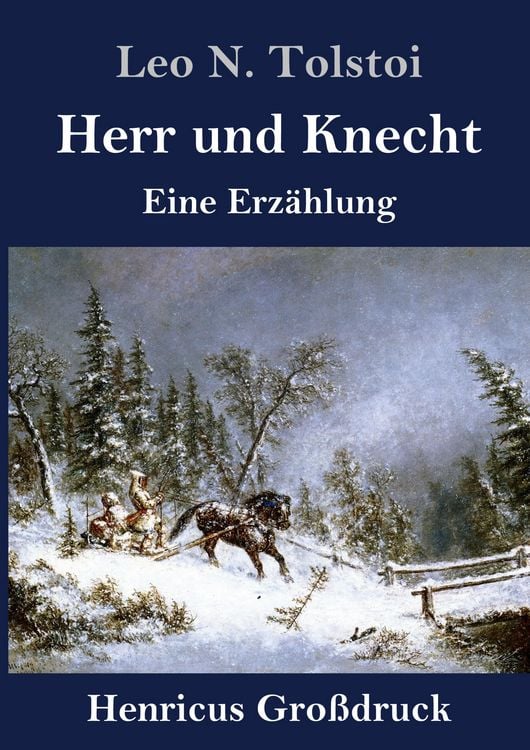 Produktbild: Herr und Knecht (Gro&szlig;druck)