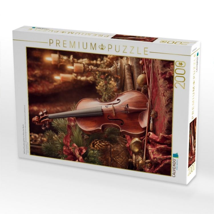Produktbild: CALVENDO Puzzle Weihnachtssaiten gl&uuml;hen im Atem der Nacht | 2000 Teile Lege-Gr&ouml;&szlig;e 90x67cm Foto-Puzzle f&uuml;r gl&uuml;ckliche Stunden