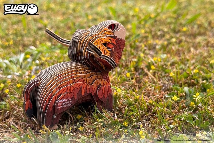 Produktbild: EUGY - 3D Bastelset Hochlandrind