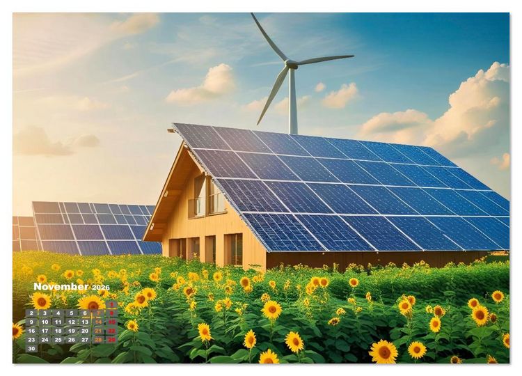 Produktbild: Energien der Prospektive (hochwertiger Premium Wandkalender 2026 DIN A2 quer), Kunstdruck in Hochglanz