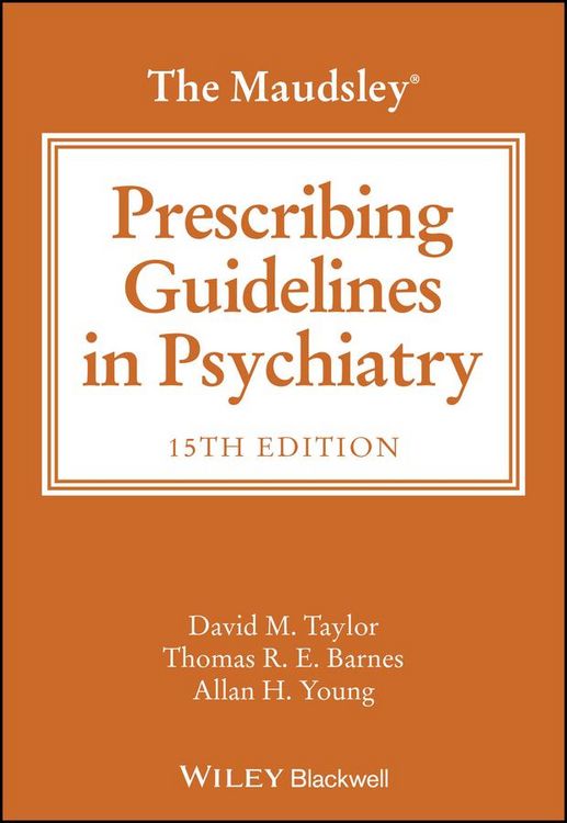 Produktbild: The Maudsley Prescribing Guidelines in Psychiatry
