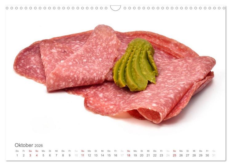 Produktbild: Alles Wurst (Wandkalender 2026 DIN A3 quer), CALVENDO Monatskalender