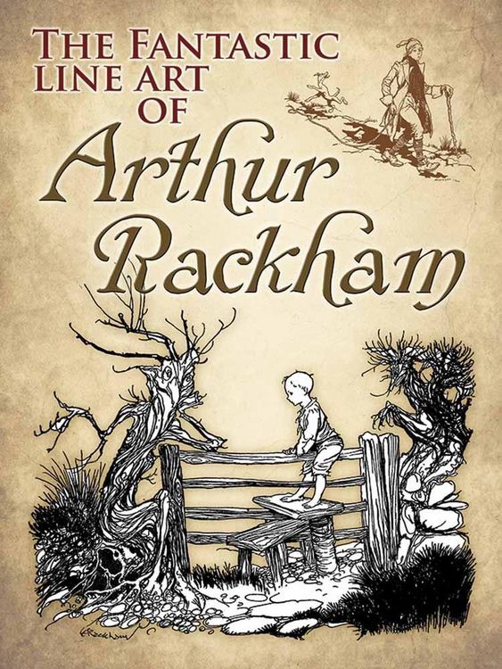 Produktbild: Fantastic Line Art of Arthur Rackham