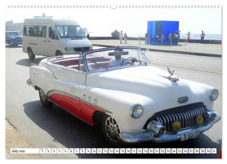 Produktbild: BUICK BEAUTIES (High Quality Premium Wall Calendar 2026 DIN A2 landscape),CALVENDO 12 Month Wall Calendar