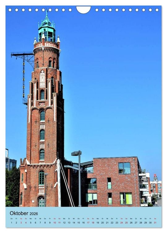 Produktbild: BREMERHAVEN die Seestadt mit maritimen Flair - 2026 (Wandkalender 2026 DIN A4 hoch), CALVENDO Monatskalender