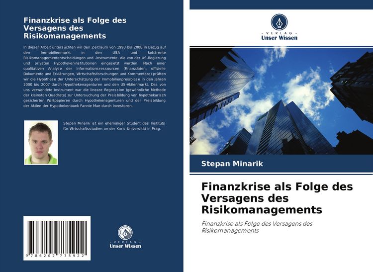 Produktbild: Finanzkrise als Folge des Versagens des Risikomanagements