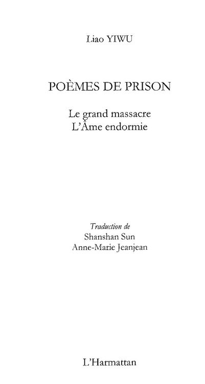 Produktbild: Poemes de prison