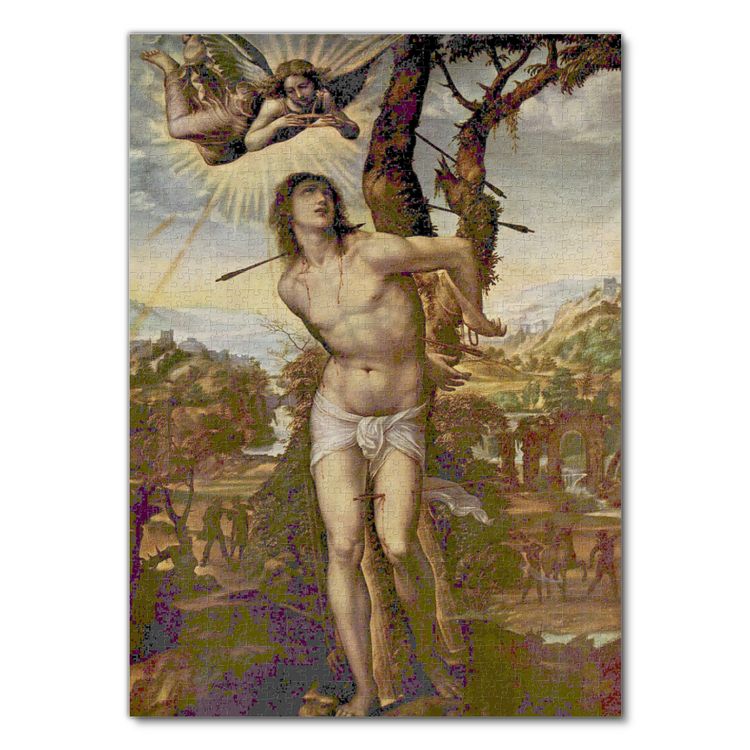 Produktbild: Lais Puzzle Sodoma - Hl. Sebastian und Madonna mit Heiligen 1000 Teile