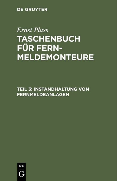 Produktbild: Instandhaltung von Fernmeldeanlagen