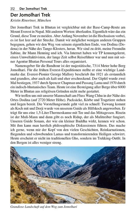 Produktbild: TRESCHER Reisef&uuml;hrer Bhutan