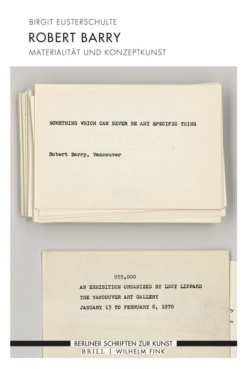 Produktbild: Robert Barry