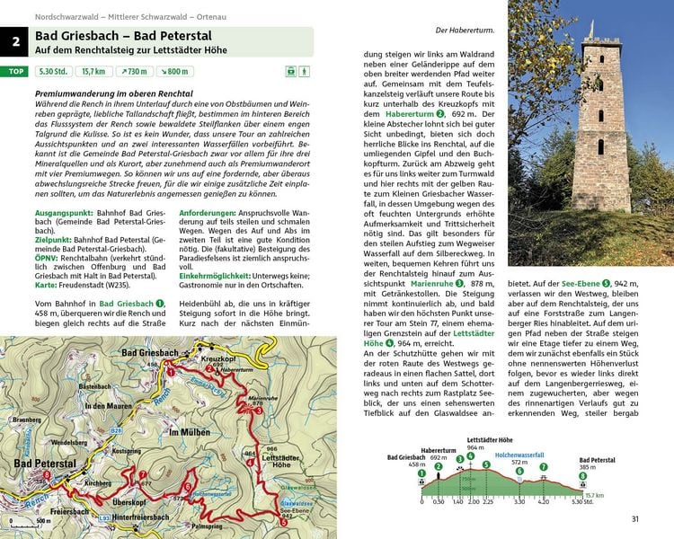 Produktbild: ROTHER Wanderbuch Wandern mit &Ouml;ffis S&uuml;dbaden