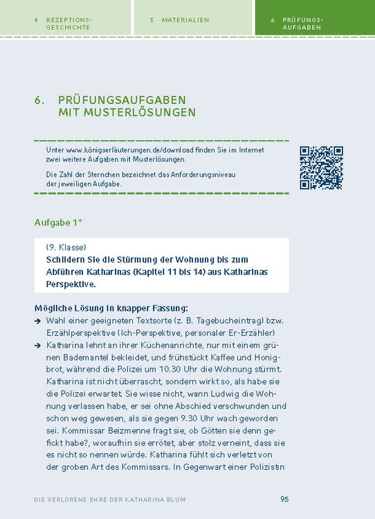 Produktbild: Die verlorene Ehre der Katharina Blum von Heinrich B&ouml;ll