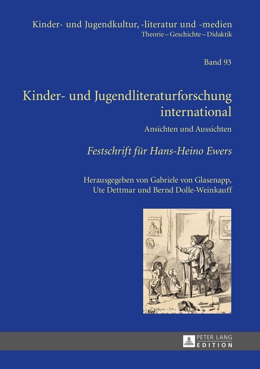 Produktbild: Kinder- und Jugendliteraturforschung international