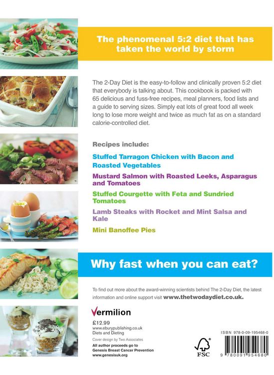 Produktbild: The 2-Day Diet Cookbook