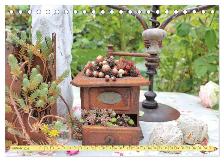 Produktbild: Gartentr&auml;umerei (Tischkalender 2026 DIN A5 quer), CALVENDO Monatskalender