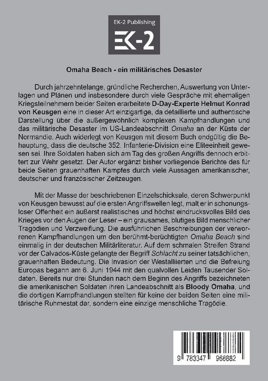 Produktbild: Omaha Beach &ndash; Die Trag&ouml;die des 6. Juni 1944