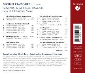 Produktbild: Praetorius Advent & Christmas Music