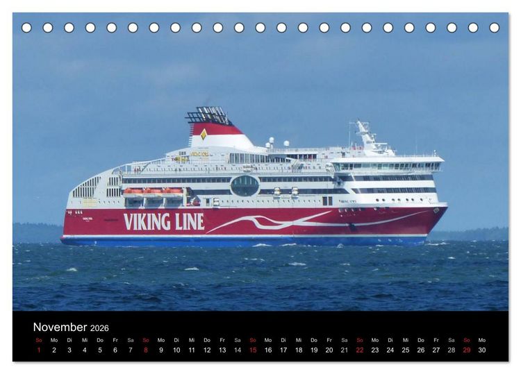 Produktbild: Ostseef&auml;hren (Tischkalender 2026 DIN A5 quer), CALVENDO Monatskalender