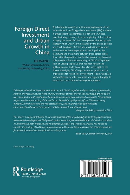 Produktbild: Foreign Direct Investment and Urban Growth in China