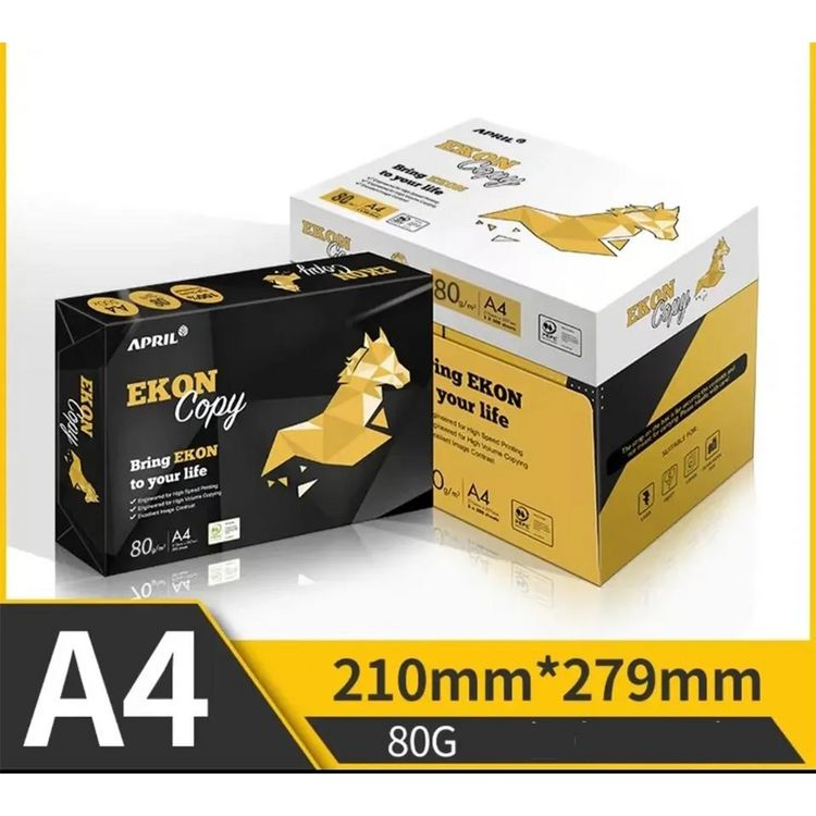 Produktbild: Kopierpapier EKON 80g/m&sup2; wei&szlig; DIN A4 500 Blatt