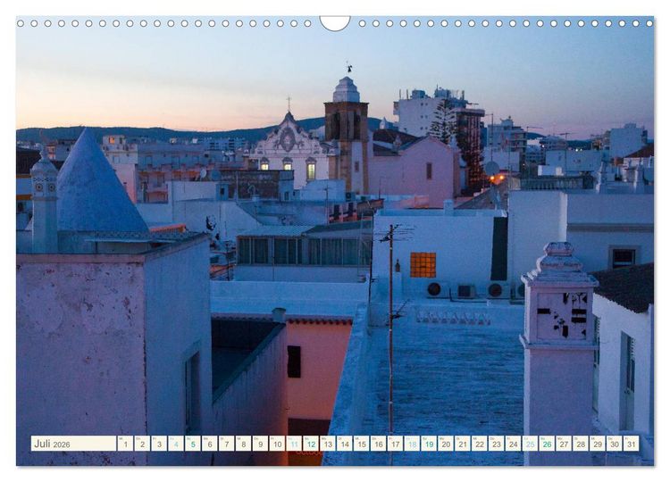 Produktbild: Algarve real - Impressionen aus Olh&atilde;o und Tavira (Wandkalender 2026 DIN A3 quer), CALVENDO Monatskalender