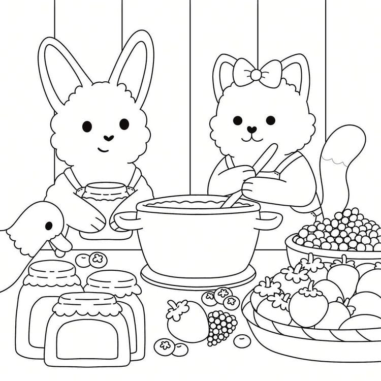 Produktbild: Cosy Coloring - Cottage Life mit Ente
