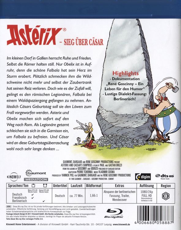 Produktbild: Asterix - Sieg &uuml;ber C&auml;sar