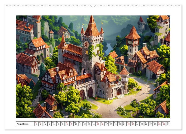 Produktbild: Mit den Augen spazieren gehen (Wandkalender 2026 DIN A2 quer), CALVENDO Monatskalender