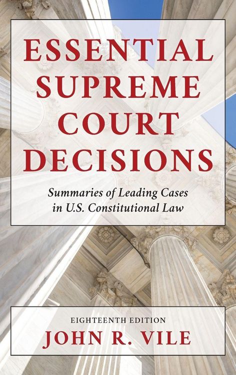 Produktbild: Essential Supreme Court Decisions
