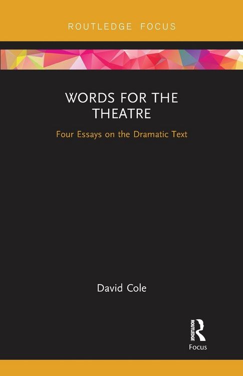 Produktbild: Words for the Theatre