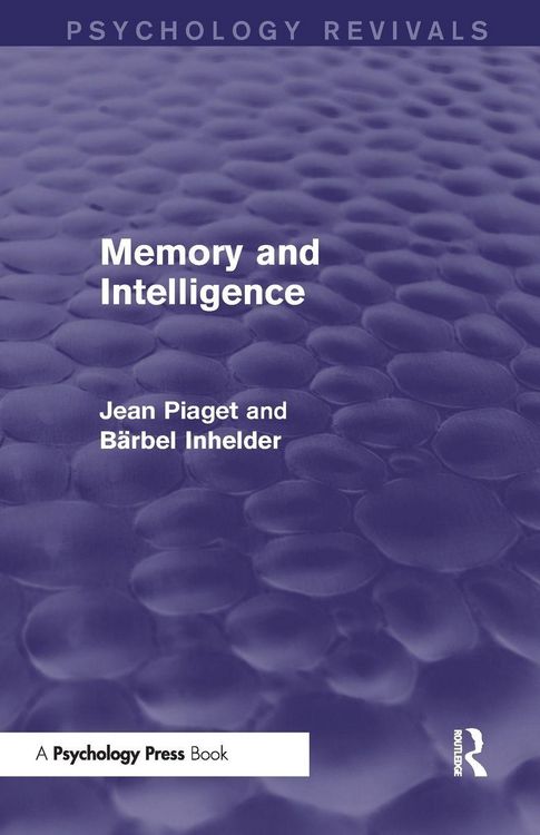 Produktbild: Memory and Intelligence (Psychology Revivals)