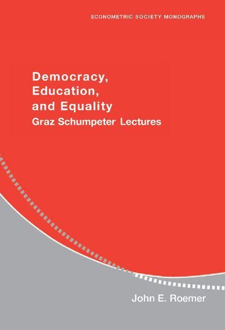 Produktbild: Democracy, Education, and Equality