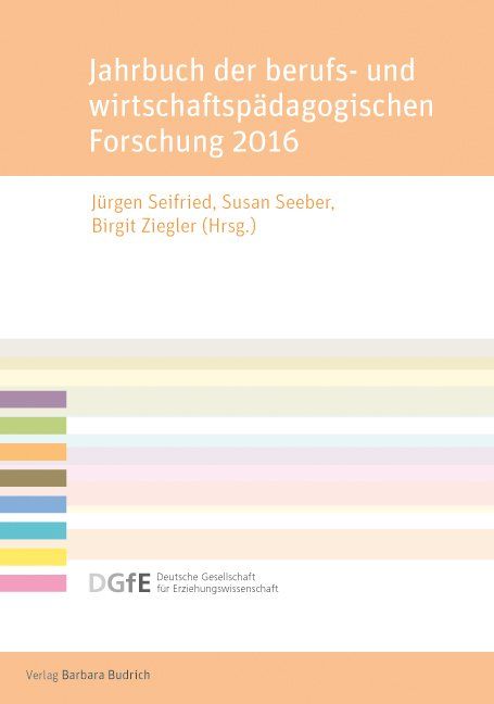 Produktbild: Jahrbuch der berufs- und wirtschaftsp&auml;dagogischen Forschung 2016