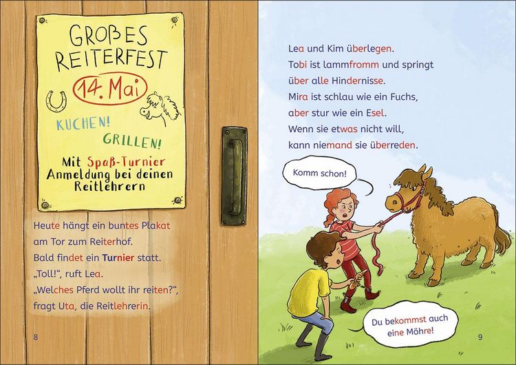 Produktbild: Lesel&ouml;wen 2. Klasse - Das Turnier auf dem Reiterhof