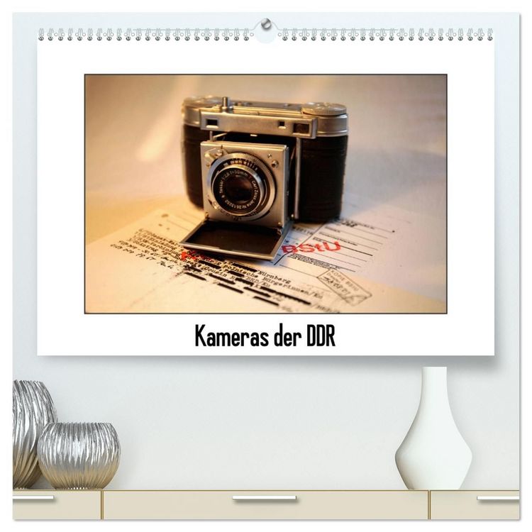 Produktbild: Kameras der DDR (hochwertiger Premium Wandkalender 2027 DIN A2 quer), Kunstdruck in Hochglanz