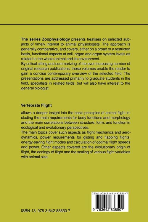 Produktbild: Vertebrate Flight