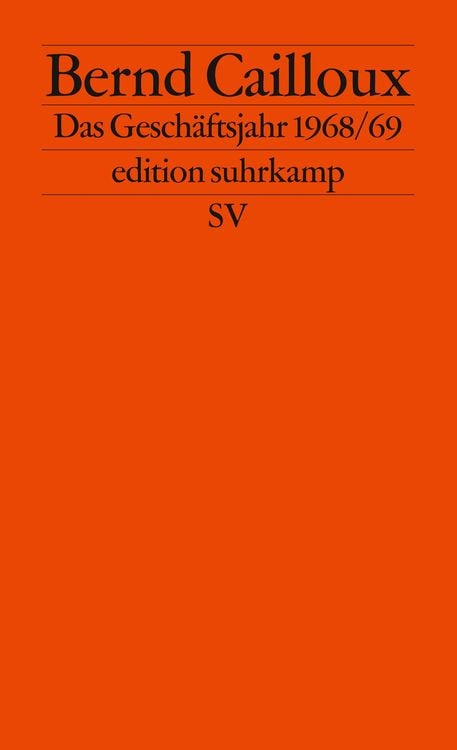 Produktbild: Das Geschäftsjahr 1968/69