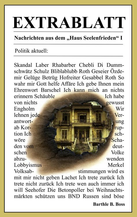 Produktbild: Extrablatt - Nachrichten aus dem Haus Seelenfrieden I