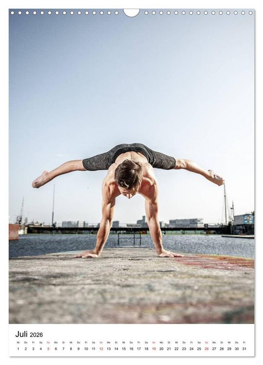 Produktbild: Fitnesskalender (Wandkalender 2026 DIN A3 hoch), CALVENDO Monatskalender