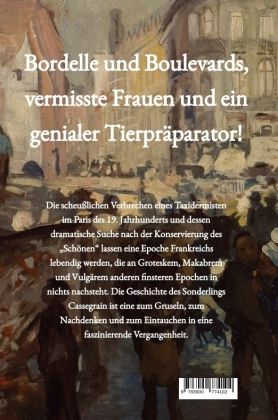Produktbild: Der Taxidermist (Historischer Roman, Frankreich, Paris)