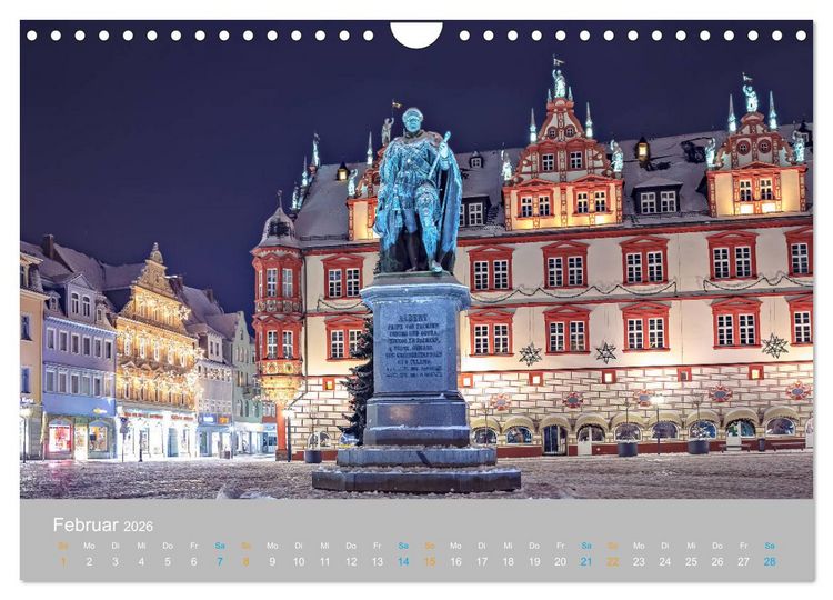Produktbild: Coburger Land - Burgen und Schl&ouml;sser (Wandkalender 2026 DIN A4 quer), CALVENDO Monatskalender