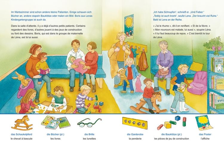 Produktbild: Beim Kinderarzt (Deutsch-Franz&ouml;sisch)