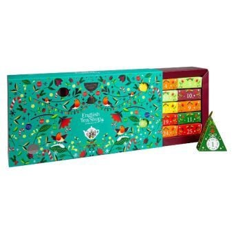 Produktbild: BIO Tee Adventskalender "Christmas Vibes only", Design Adventskalender mit Fr&uuml;chtetee, Kr&auml;utertee, Tee