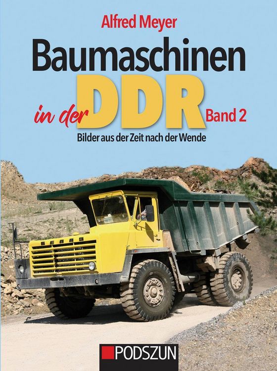 Produktbild: Baumaschinen in der DDR Band 2