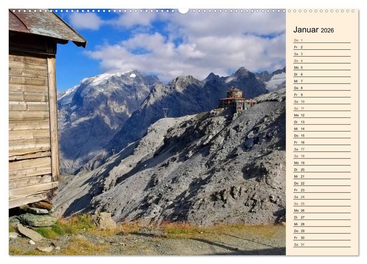 Produktbild: S&uuml;dtirol - Zwischen Ortler und Dolomiten (Wandkalender 2026 DIN A2 quer), CALVENDO Monatskalender