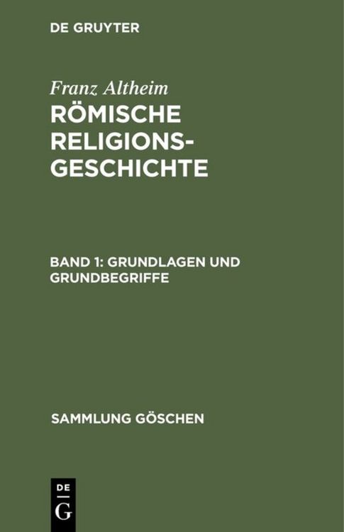 Produktbild: Grundlagen und Grundbegriffe